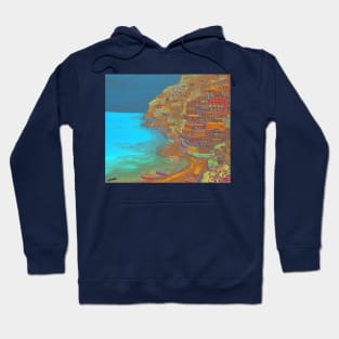 La splendida Positano. Hoodie